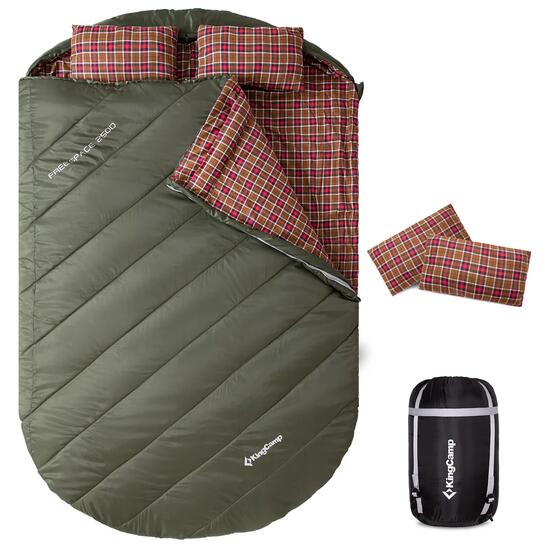 Deckenschlafsack Freespace Double 2 Personen Doppel Schlafsack -8°C