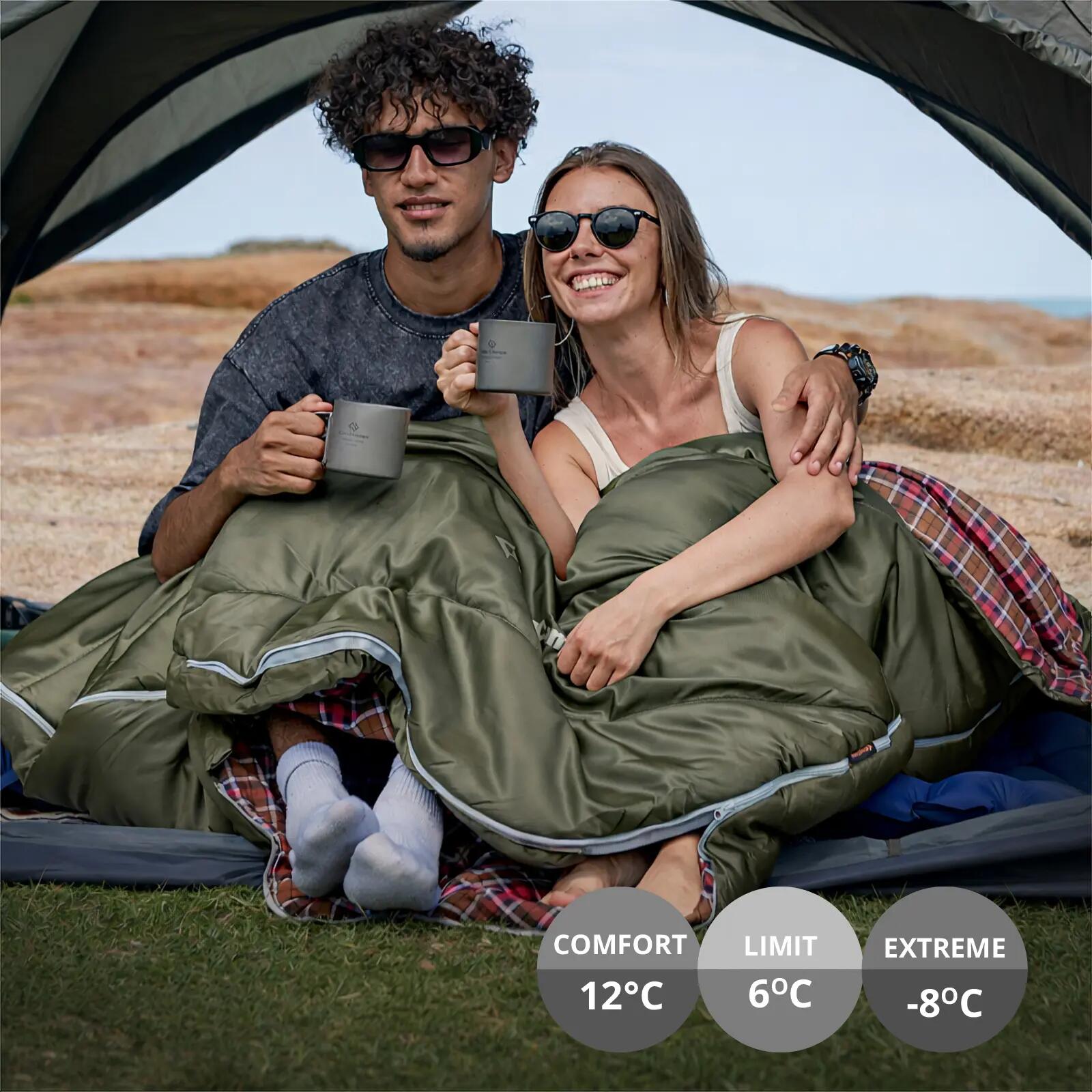 Coperta sacco a pelo Freespace Double Sacco a pelo per 2 persone -8°C 4/7