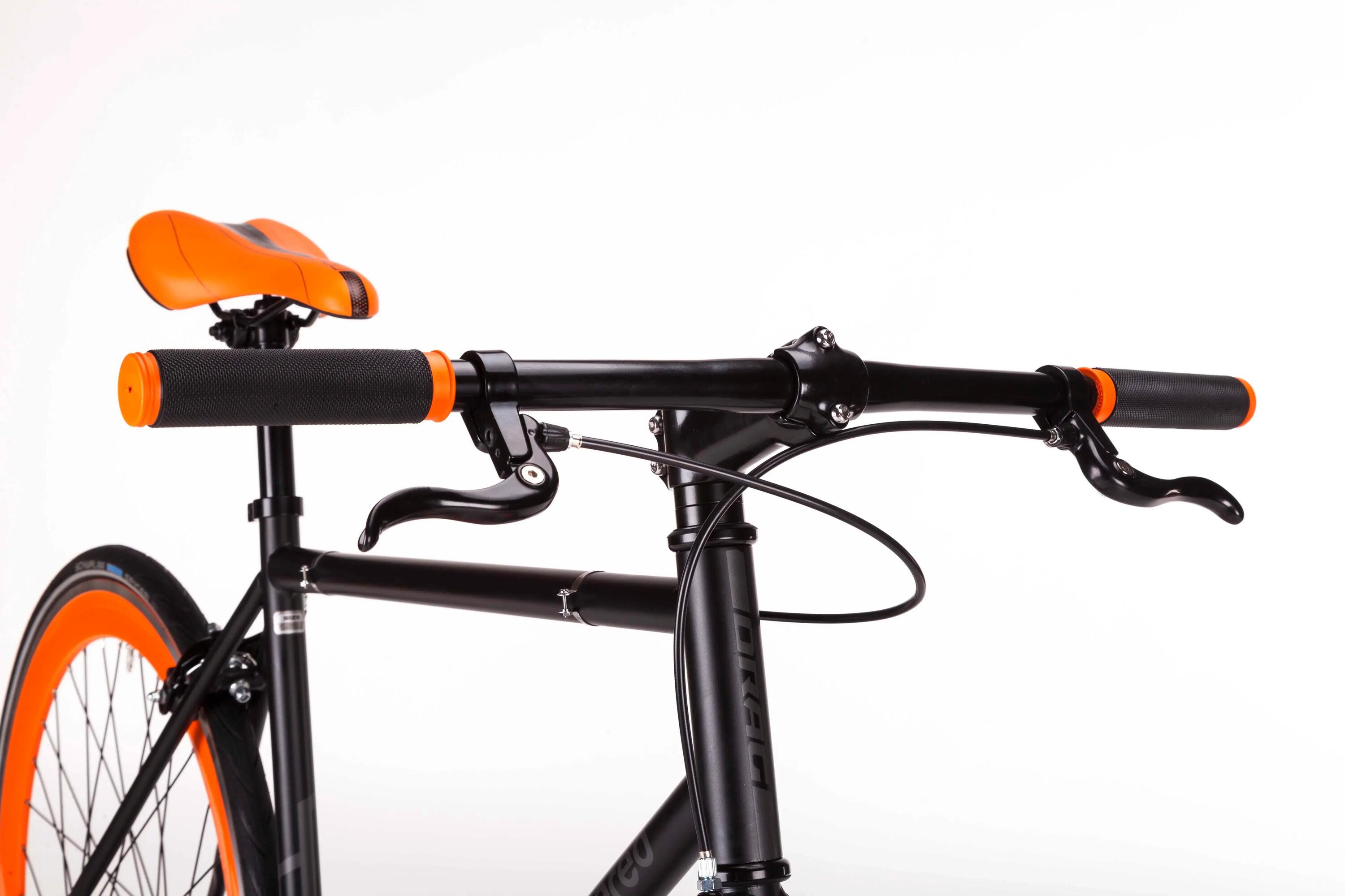 Drag Stereo 28 Fixie Fahrrad – Single Speed, Flip-Flop Nabe, Hi-Ten Stahlrahmen 4/8