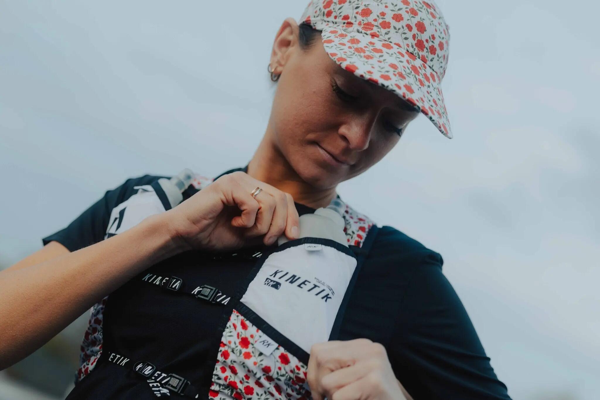 SAC D'HYDRATATION TRAIL RUNNING RK3 COQUELICOT 2/7