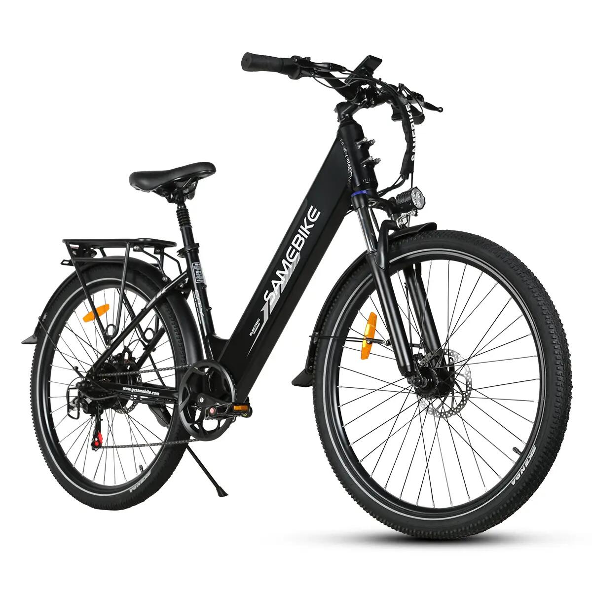 Bicicleta elétrica urbana SAMEBIKE RS-A01PRO-T bateria 36V 15Ah 4/7