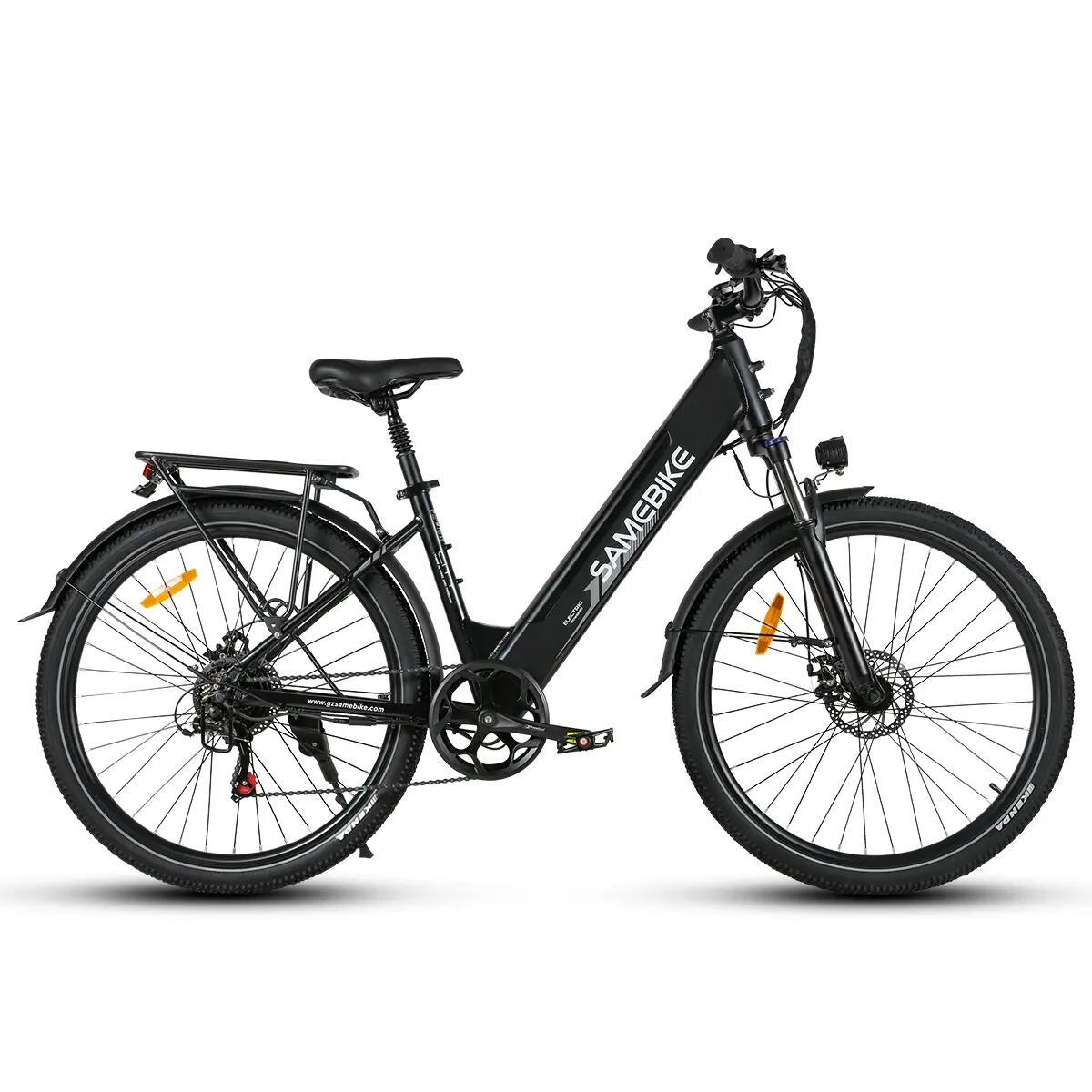 Bicicleta elétrica urbana SAMEBIKE RS-A01PRO-T bateria 36V 15Ah 2/7