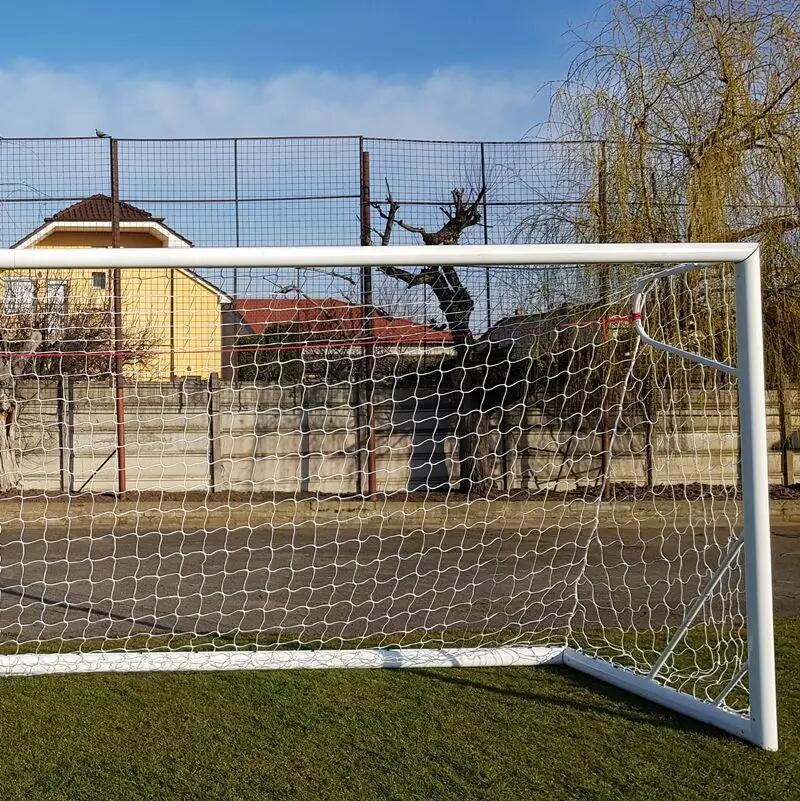 Set 2 plase porti fotbal  7,32 x 2,44 m, fir 3,5 mm, adancime 200x200 cm 11/11