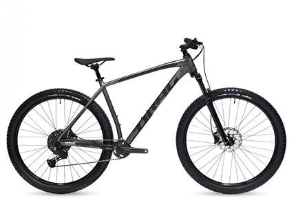 Vielseitiges Trail-XC-Mountainbike mit leichtem Aluminiumrahmen, 120-mm-Luftfede