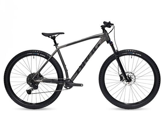 Vielseitiges Trail-XC-Mountainbike mit leichtem Aluminiumrahmen, 120-mm-Luftfede