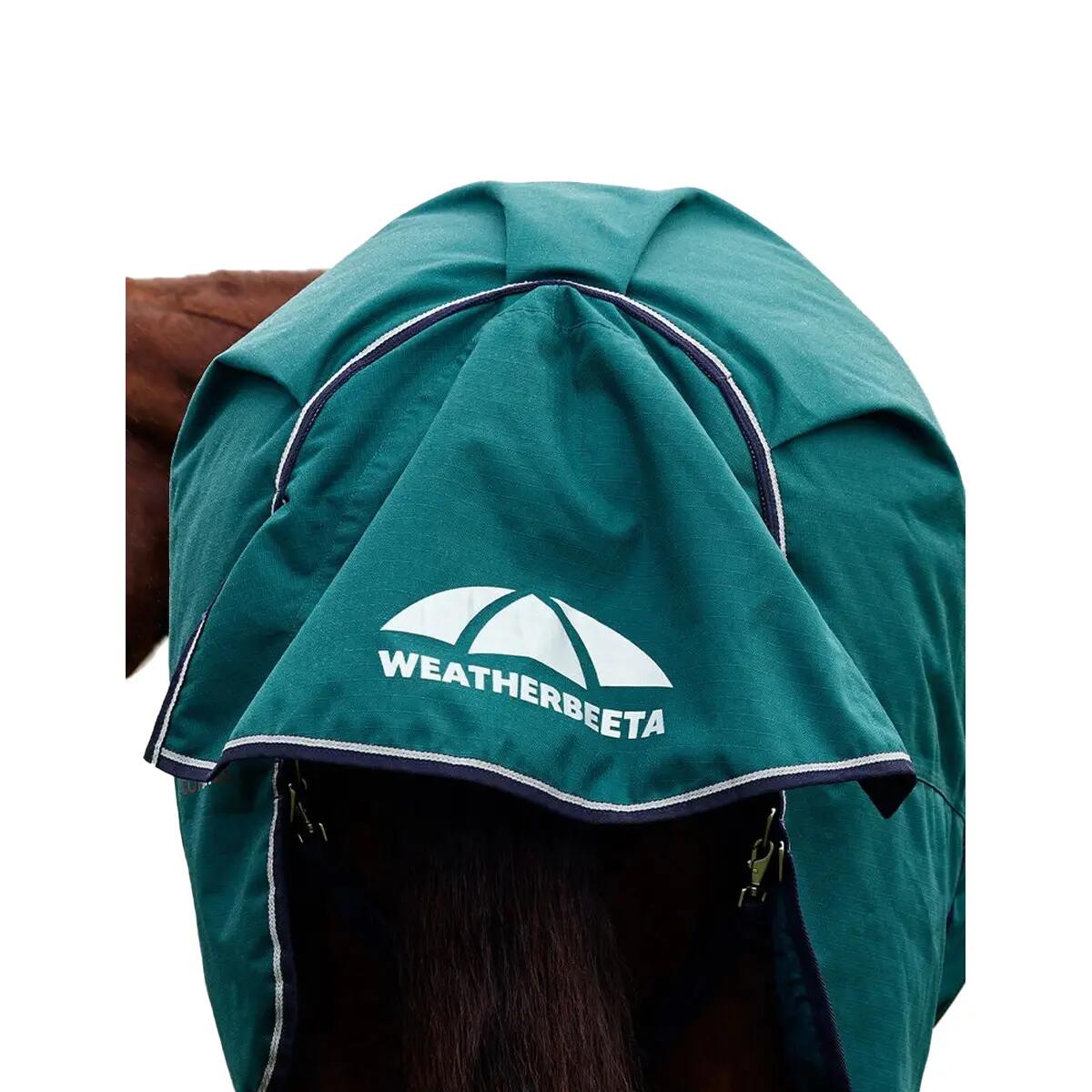 Comfitec Plus Dynamic HighNeck 220g Horse Turnout Rug (Forest Green/Navy) 2/4