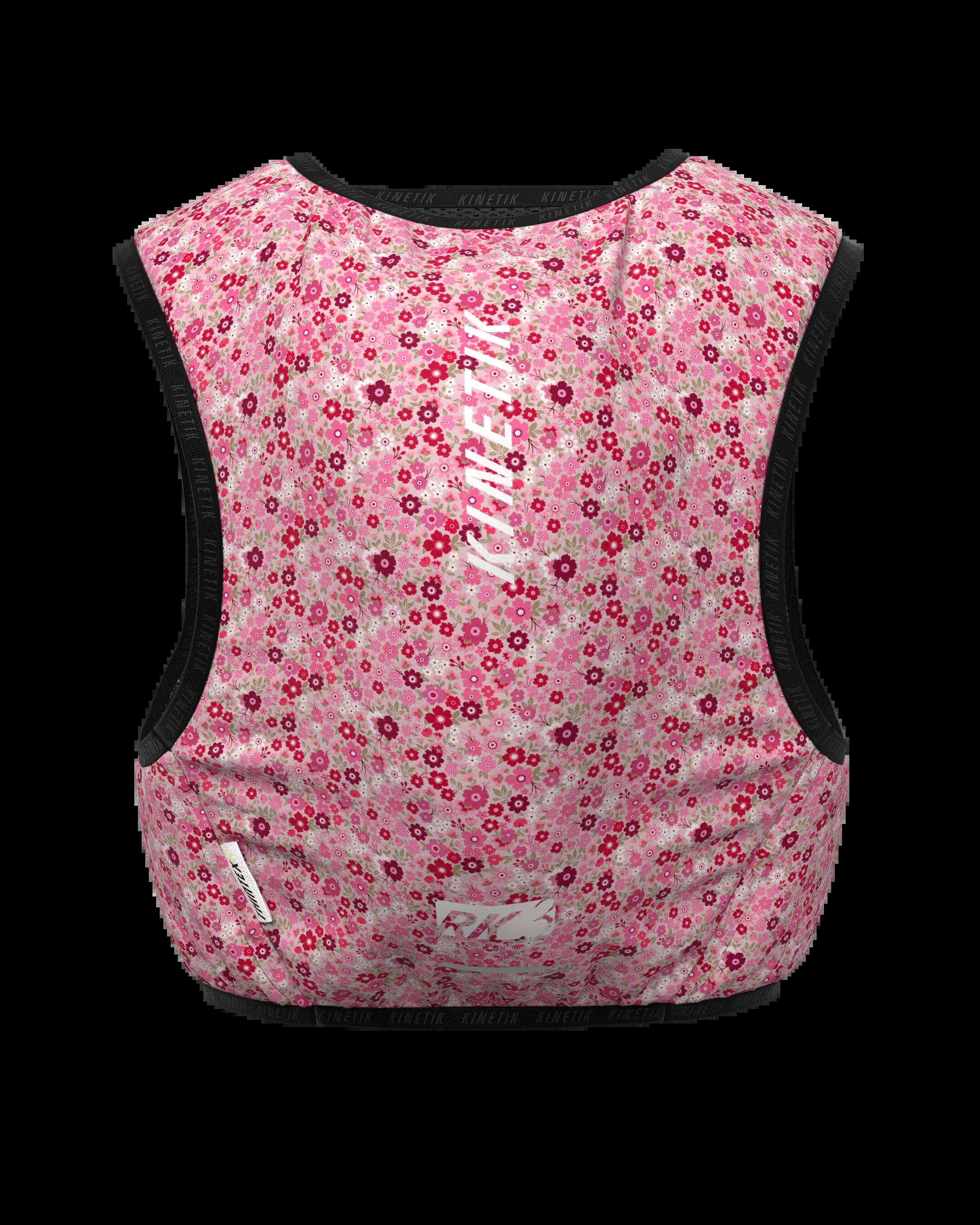 SAC D'HYDRATATION TRAIL RUNNING RK3 FLORAL MELLOW ROSE 6/7