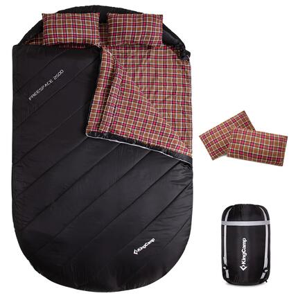 Deckenschlafsack Freespace Double 2 Personen Doppel Schlafsack -8°C