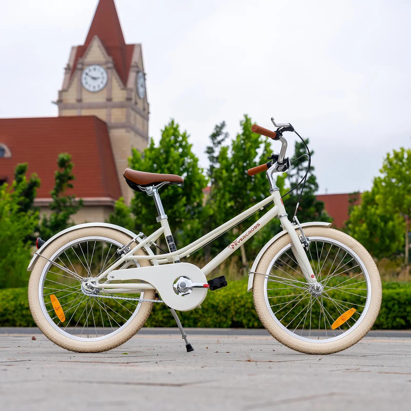Kinderfiets EM2 20 inch stadsfiets 1 versnelling V-Brake remmen 7/12