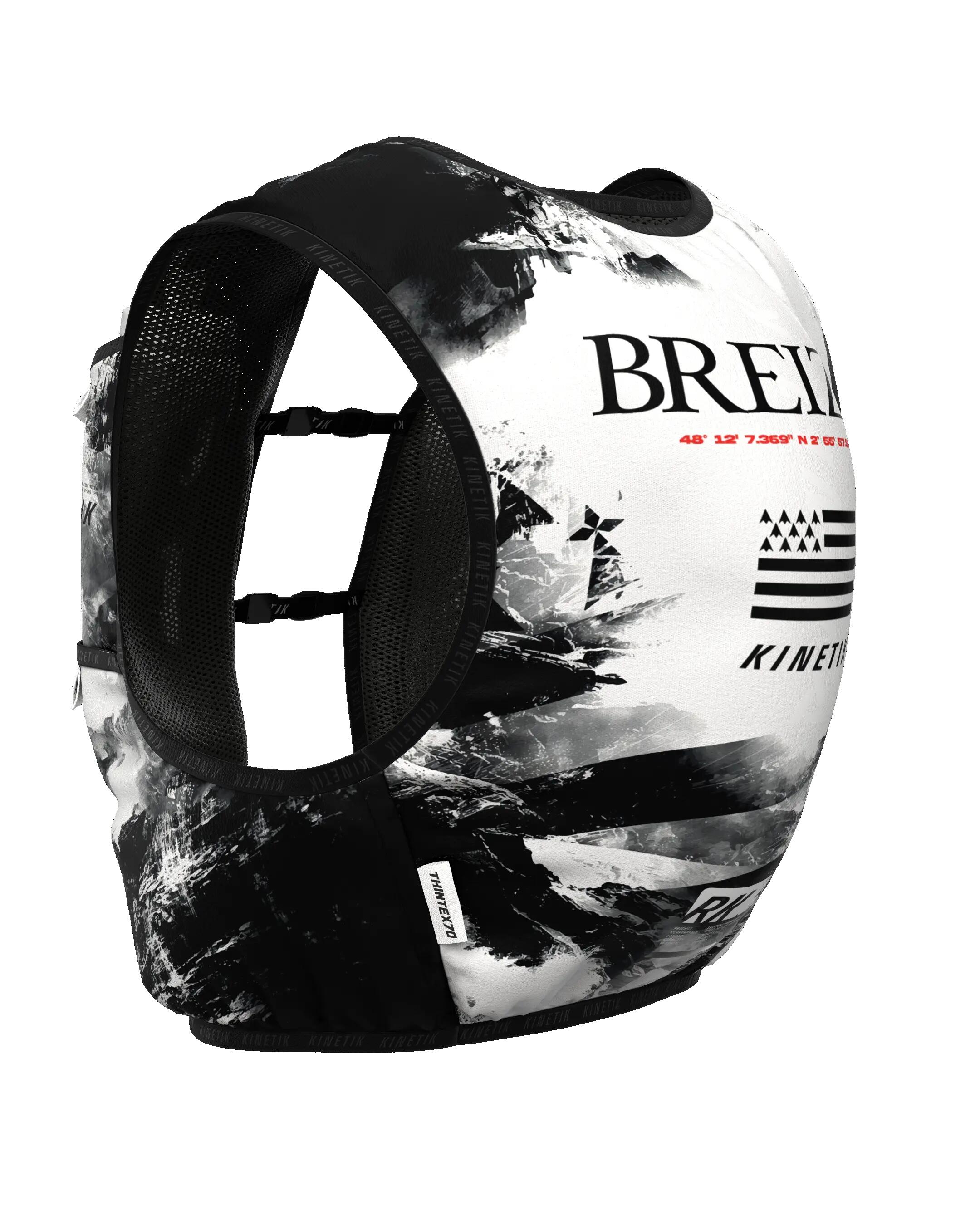 SAC D'HYDRATATION TRAIL RUNNING RK3 BREIZH BLACK 4/5