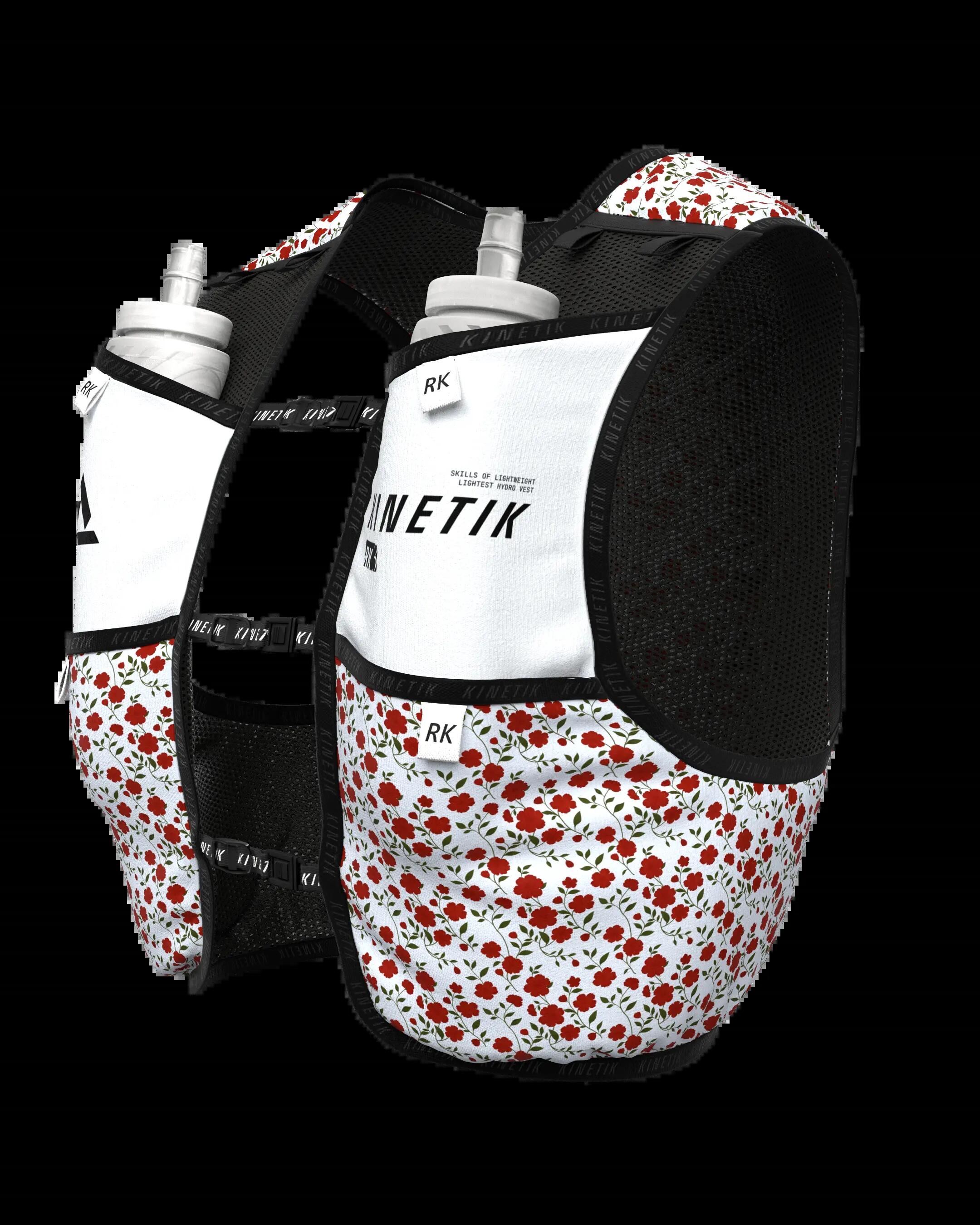 SAC D'HYDRATATION TRAIL RUNNING RK3 COQUELICOT 4/7