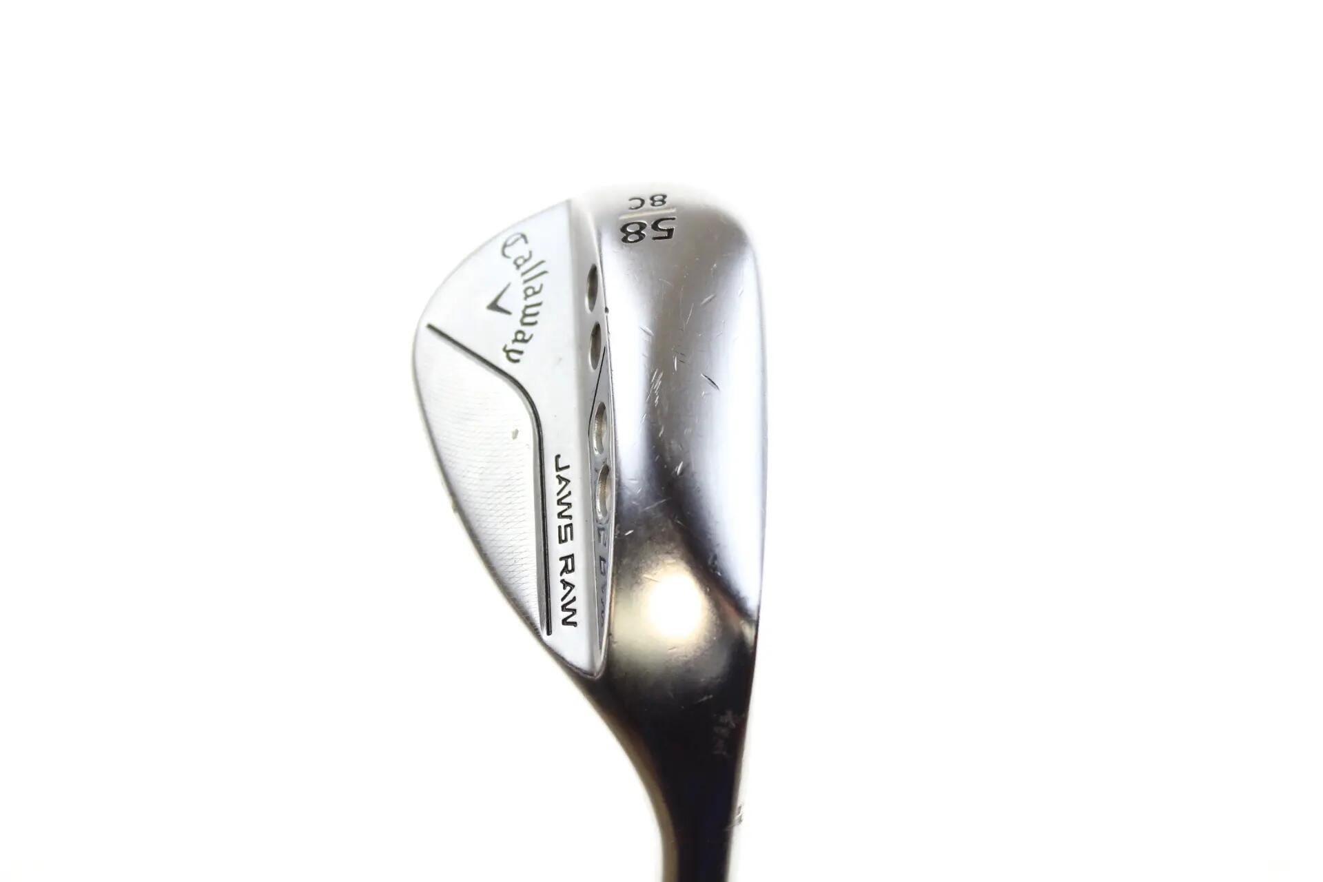 Seconde vie - Callaway Jaws Raw Face Chrome C-Grind RH 58-deg Wedge - Sufficient 2/5