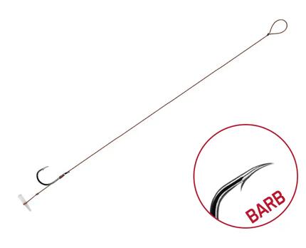 Bas de ligne Proxi Quickstop | 12cm / 0,10mm / BARB #6