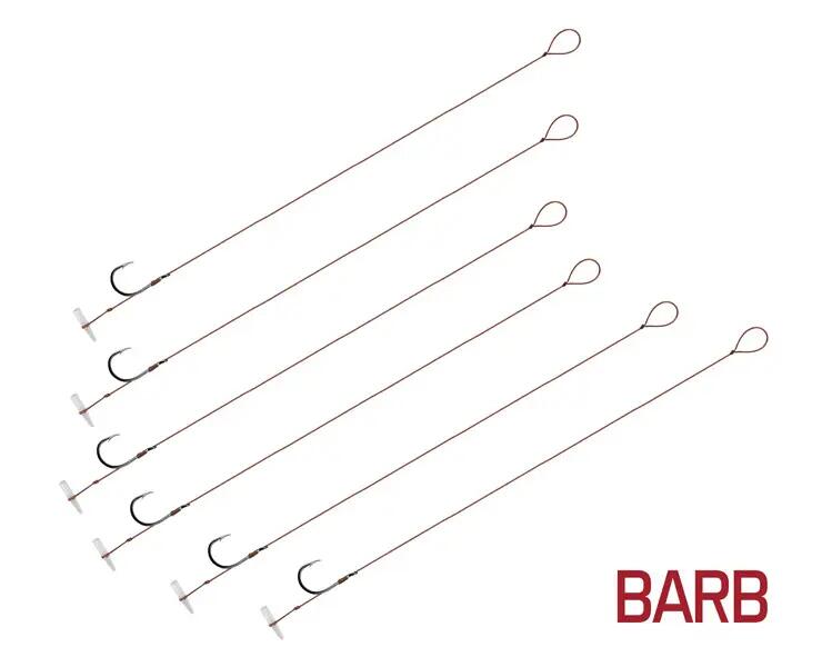 Bas de ligne Proxi Quickstop | 12cm / 0,10mm / BARB #6 3/3
