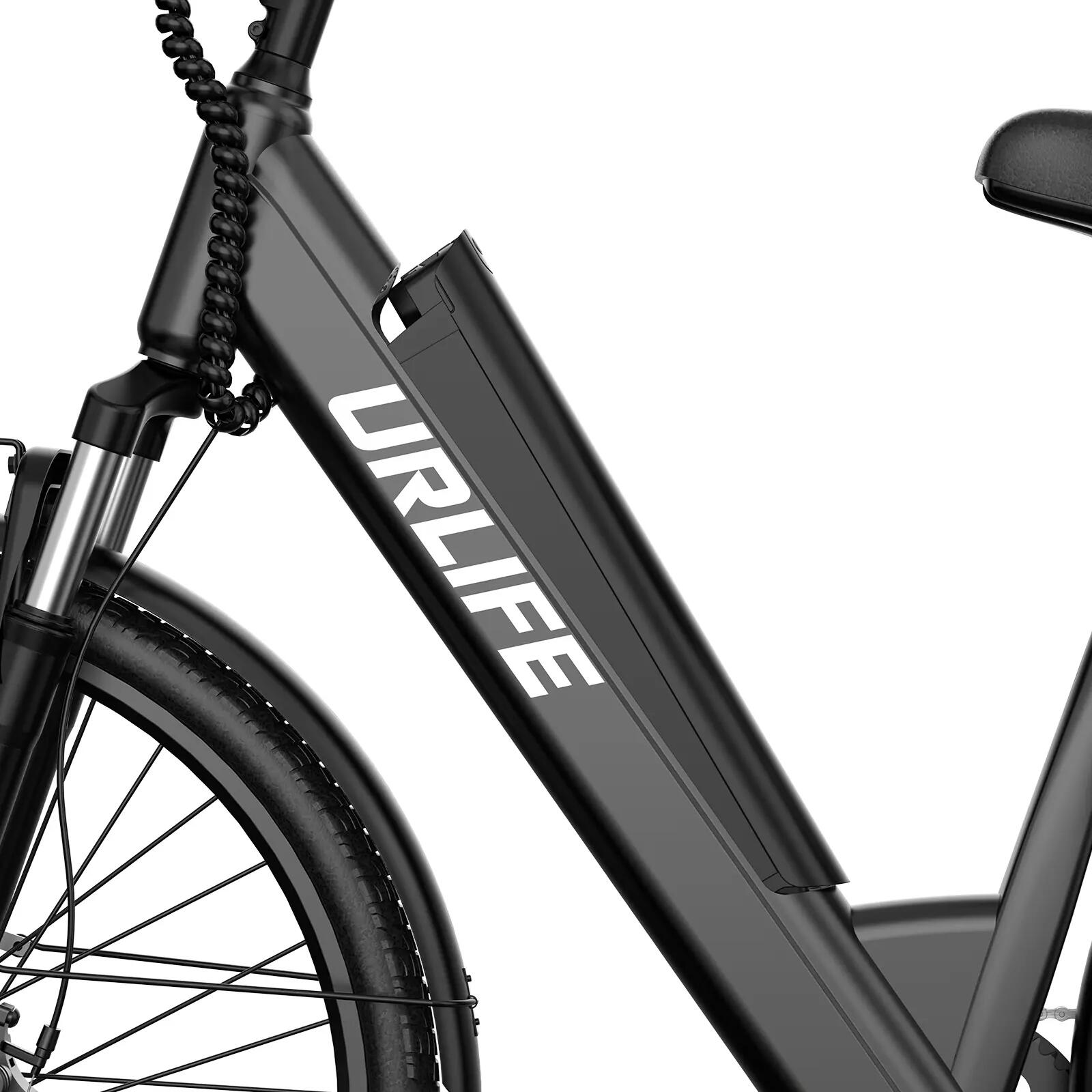 Vélo électrique urbain URLIFE E26, batterie 48V 10,4Ah, pneus 26 pouces 7/10