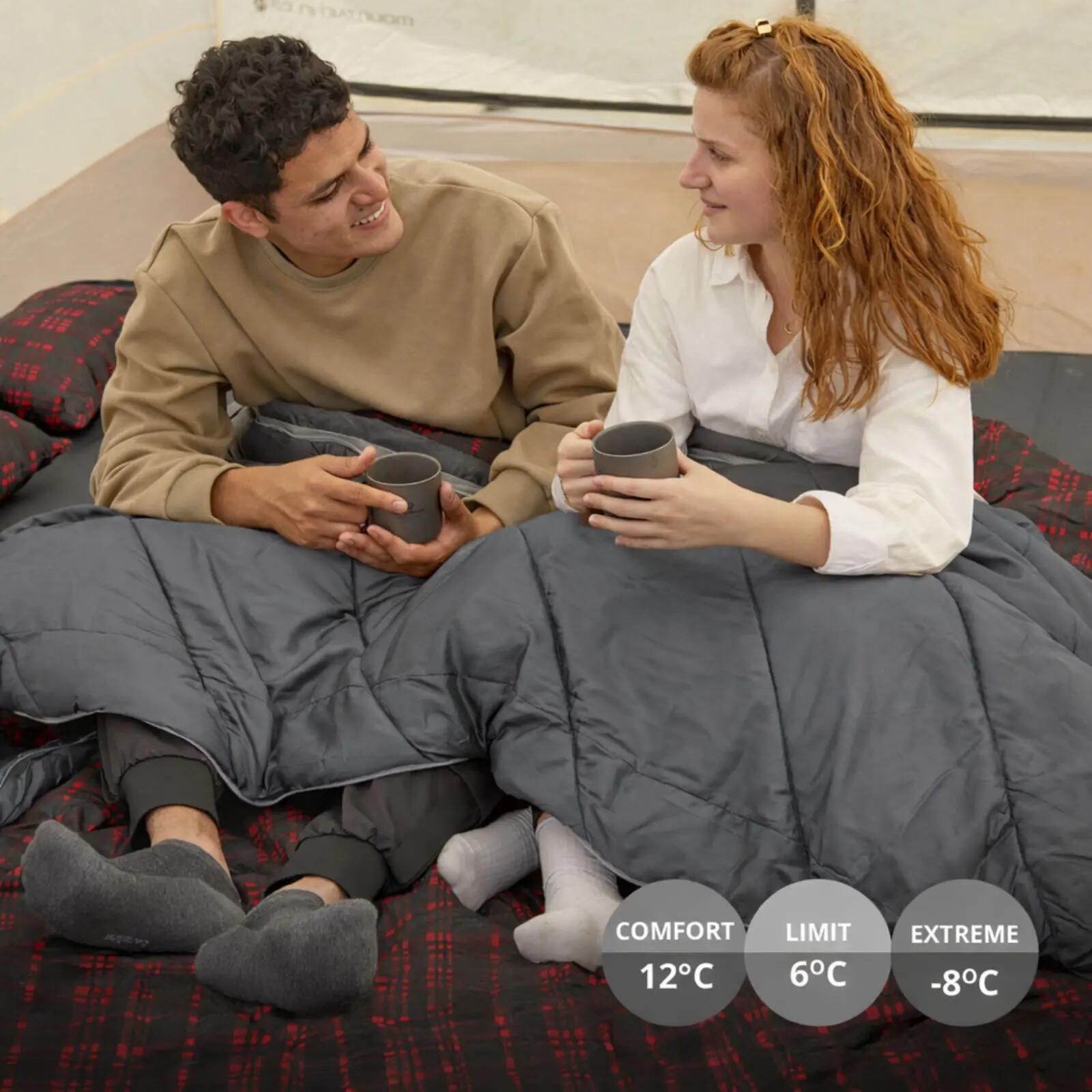 Manta saco de dormir Freespace Double saco de dormir doble para 2 personas -8°C 4/7