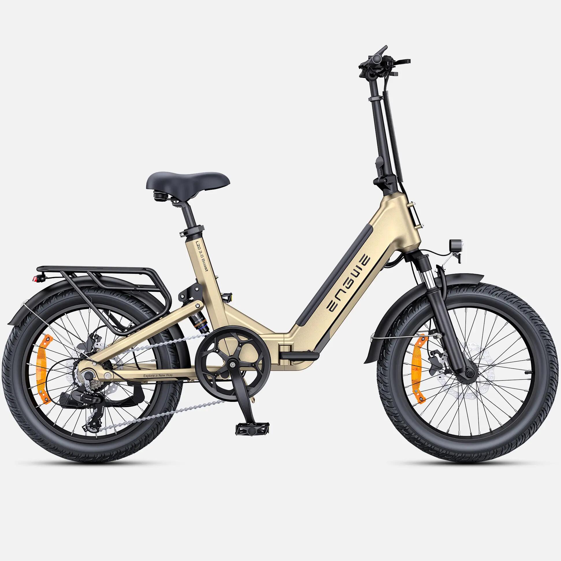Bicicleta Elétrica ENGWE L20 3.0 Boost 48V 13.5Ah 250W 25km/h 2/12