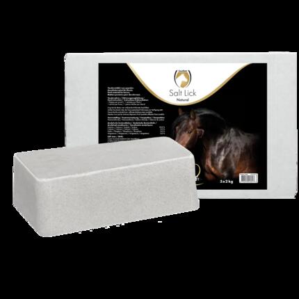 Excellent Horse Pierre à lécher Naturel 3 x 2 kg