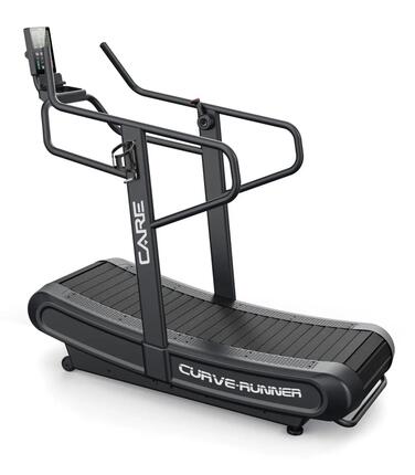 Tapis de course incurvé - CURVE RUNNER - CARE - connecté
