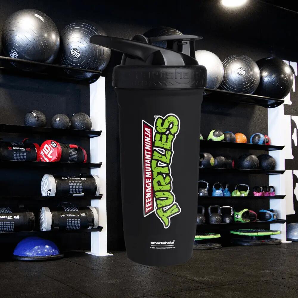 Smartshake Reforce Stainless Steel TMNT 900 ml TMNT Classic Logo Black 2/7