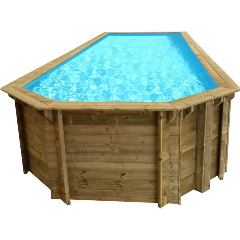 Piscine bois en kit Lima - 11.03 x 3.70 x 1.44 m