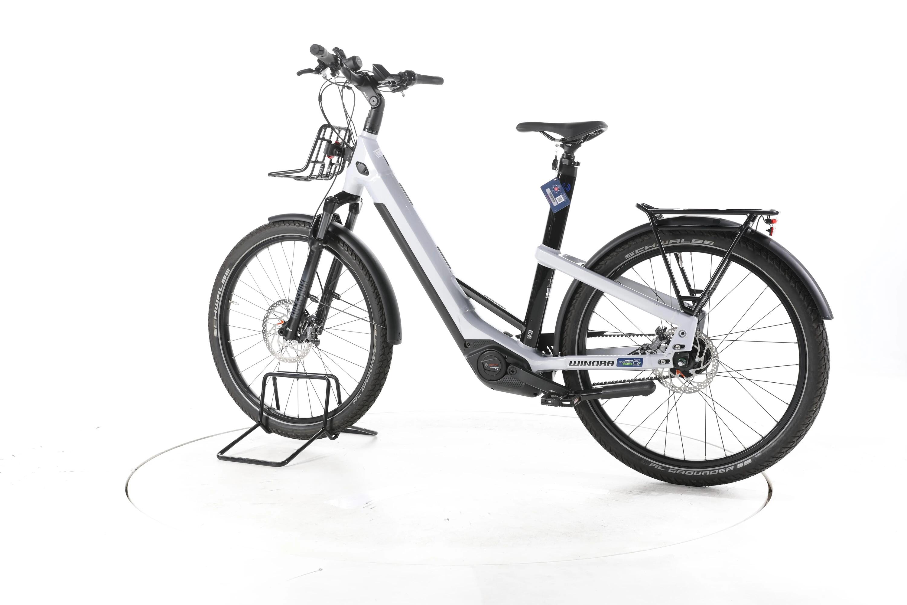 Tweedehands - Winora Yakun R5 Pro City E-Bike Lage instap - Zeer goed 7/7
