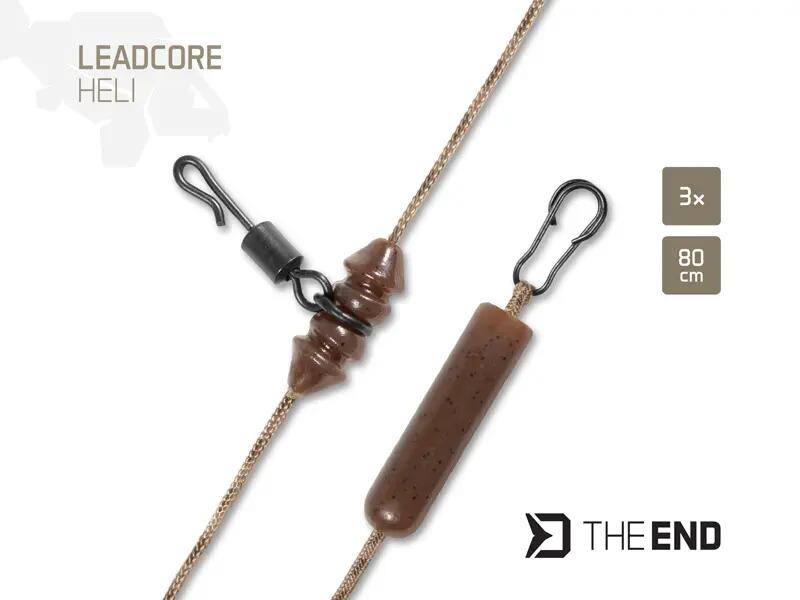 Montage THE END Leadcore HELI | 80cm 2/2
