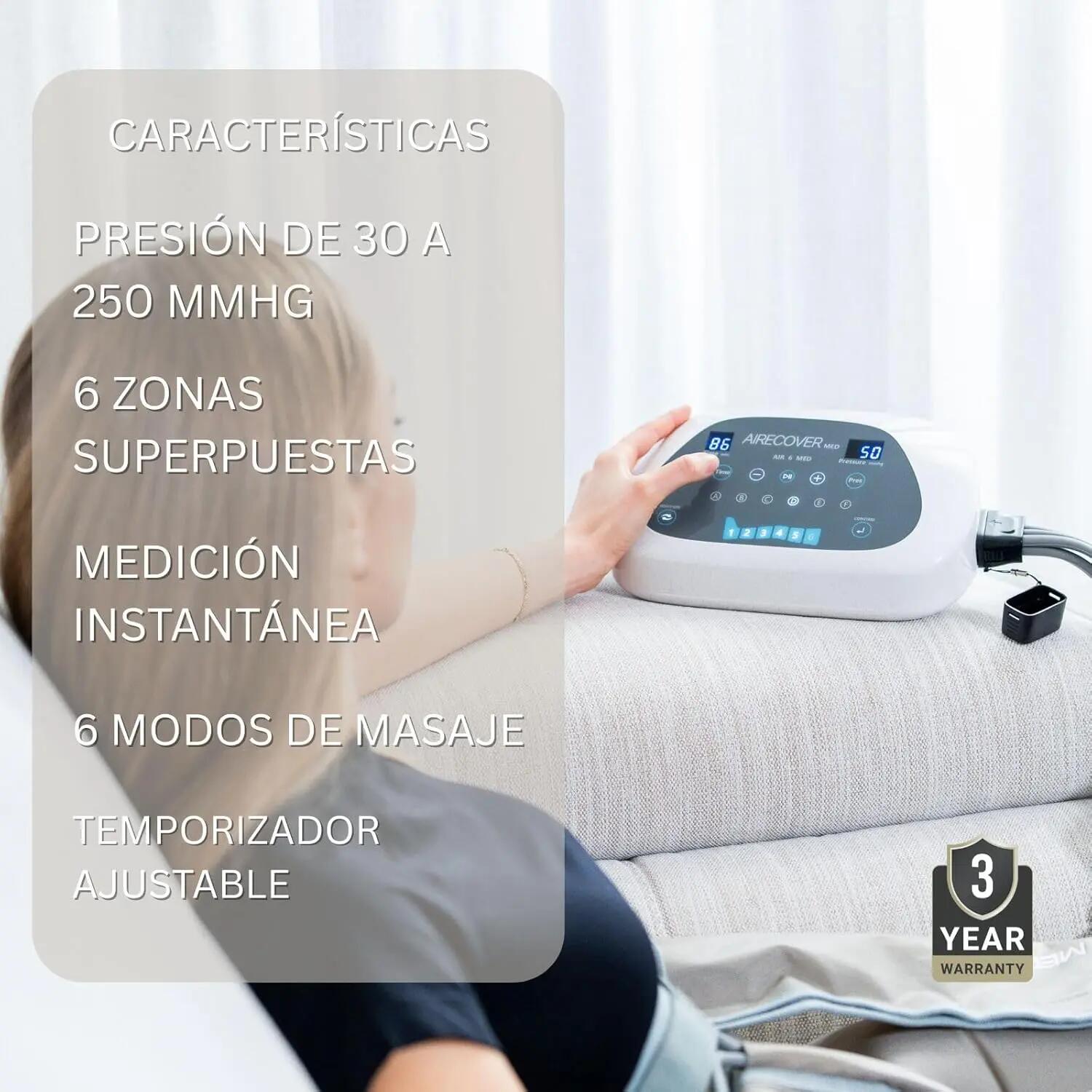 Presoterapia avanzata AIRECOVER MED 6.0 PANTS 3/9