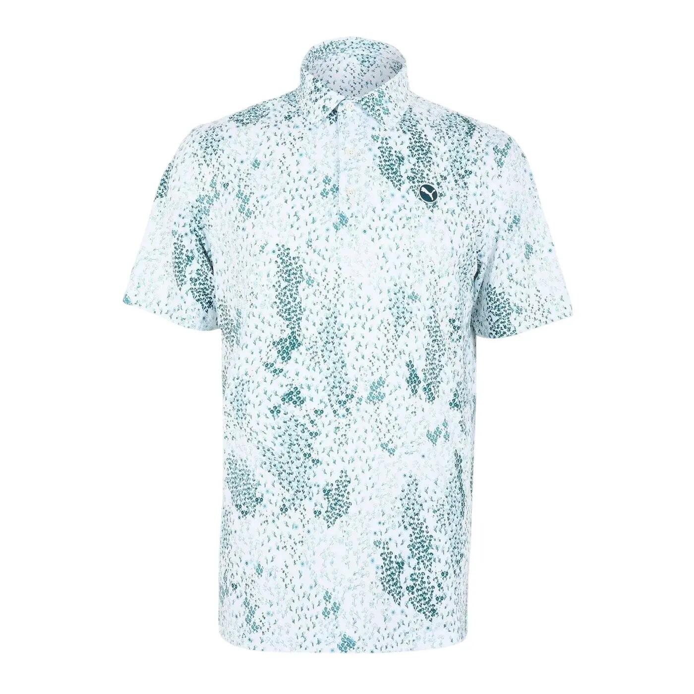 Puma Mens Performance Short-Sleeved Polo Shirt