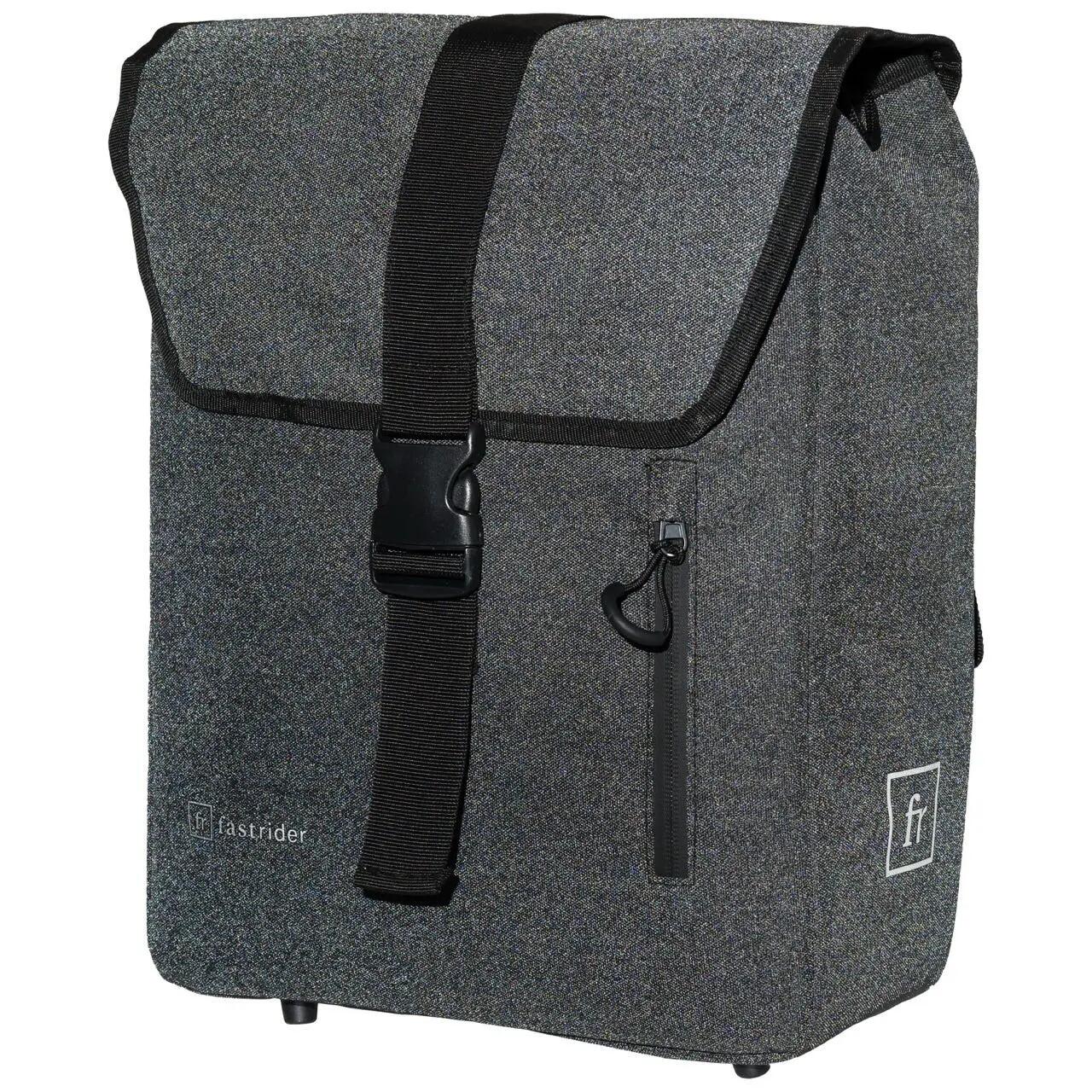 Fastrider glow single bag 14l black 4/4