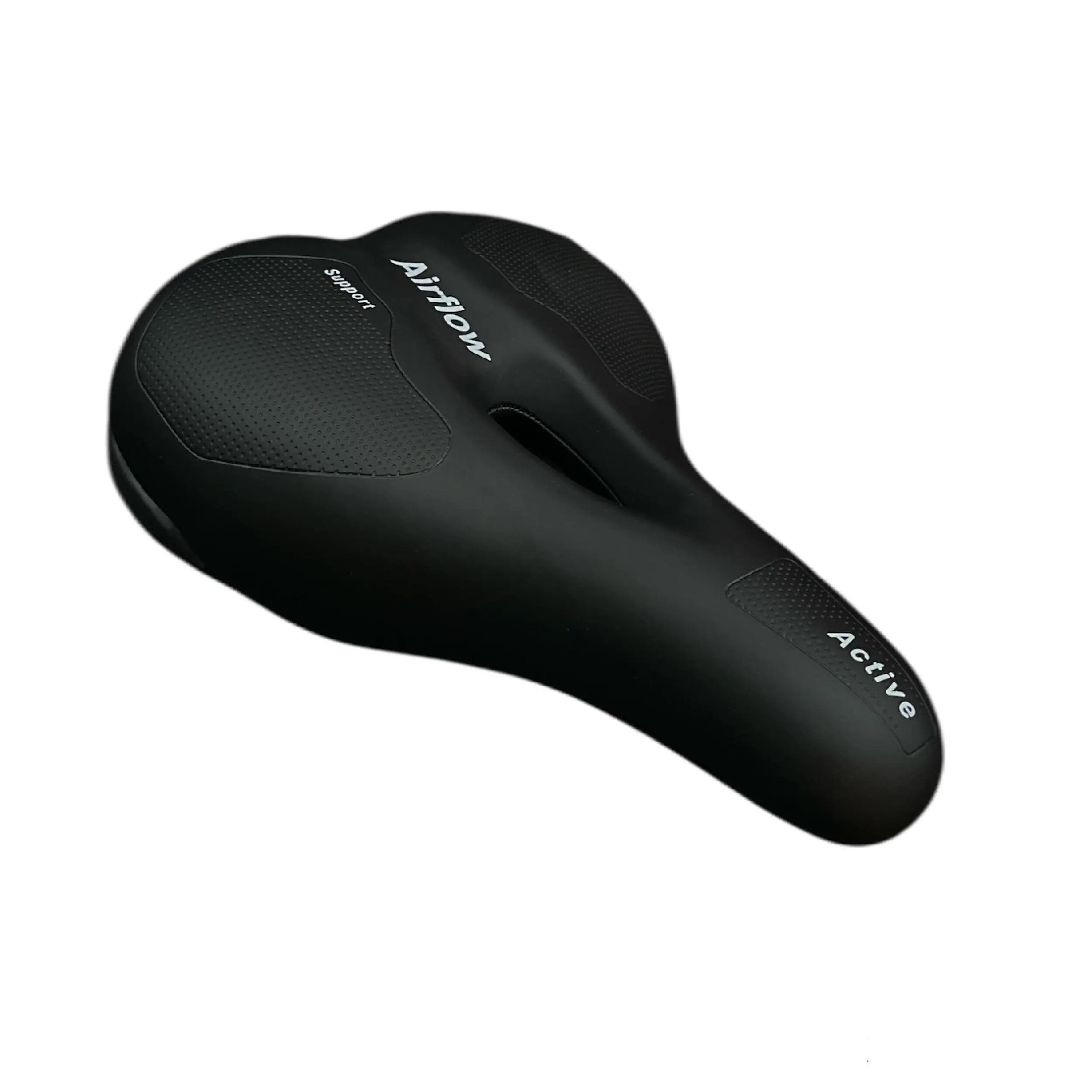 Fietszadel Heren Dames Fiets Comfort Essential Selle Zwart E-bike Stadsfiets 2/8