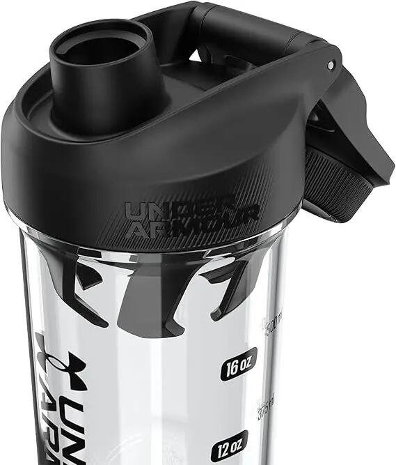 Shaker bidon treningowy czarny Under Armour UA Clarity 710ml Czarny ONE-SIZE 4/7