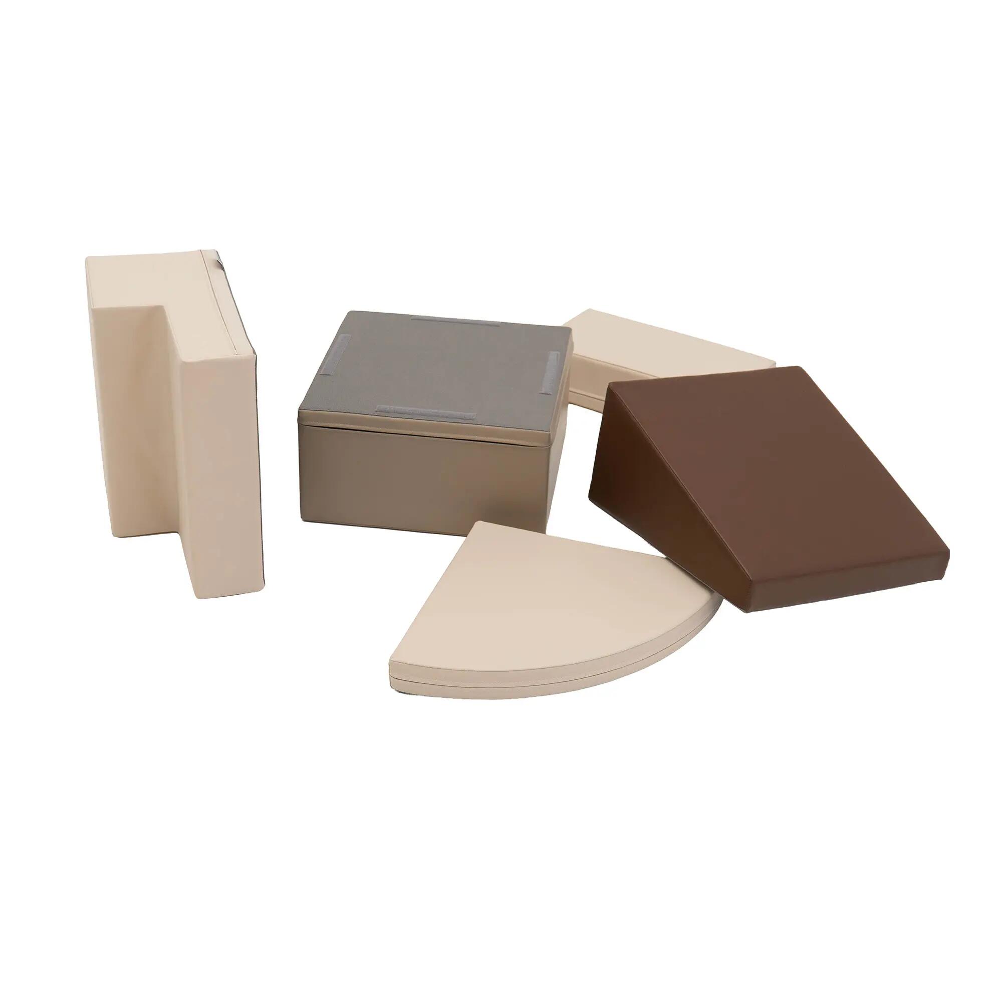 Module d'angle Chocolat et beige 4/6