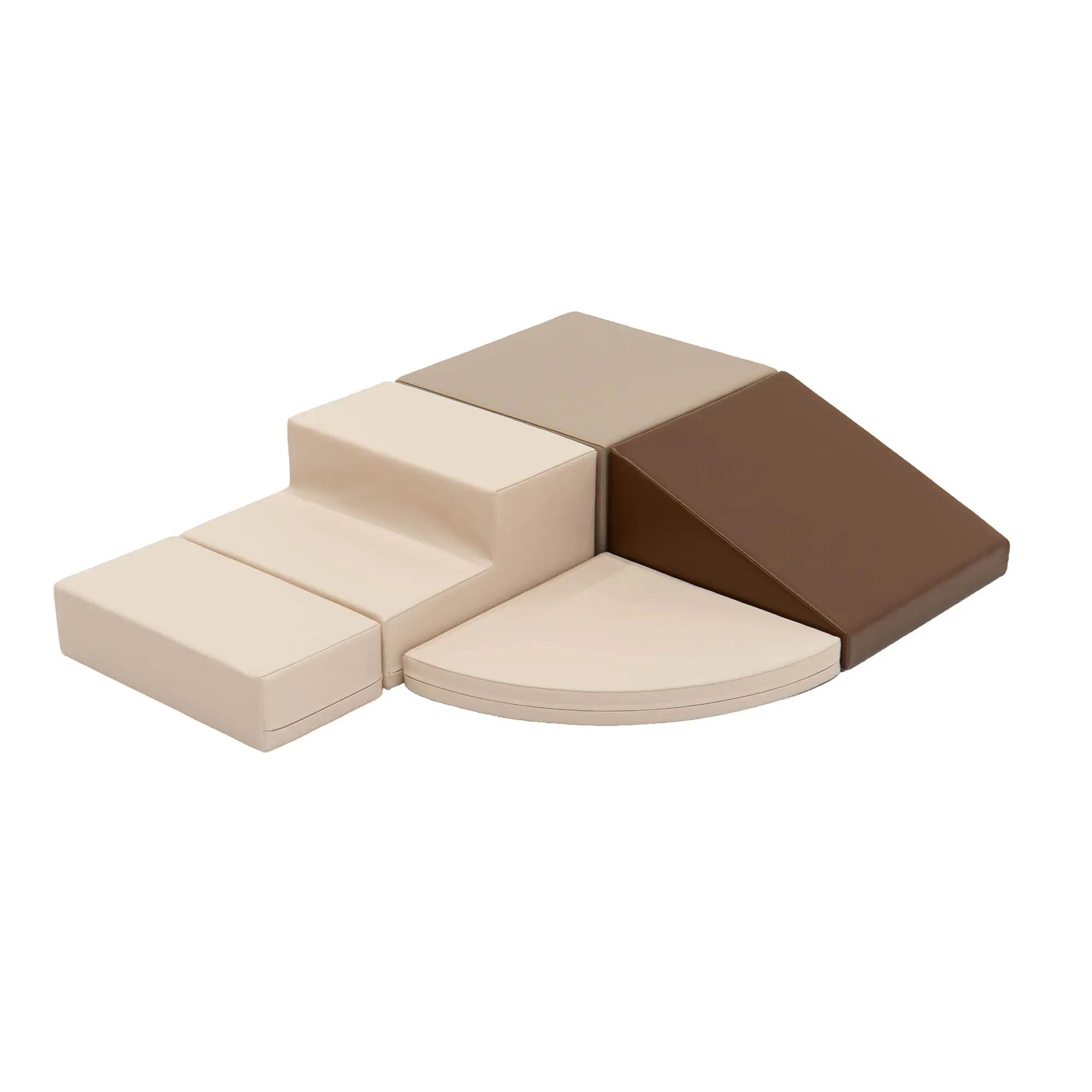 Module d'angle Chocolat et beige 2/6