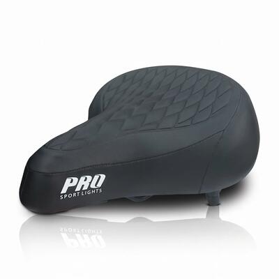 Fietszadel royal cruiser - zwart - foamvulling