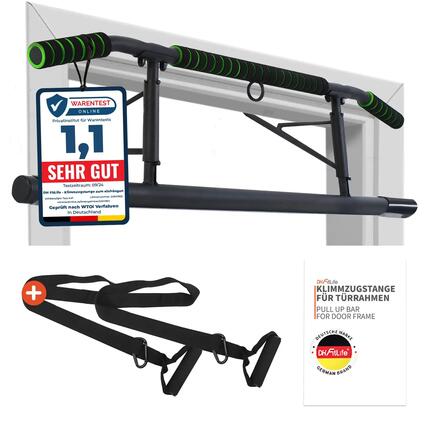 Klimmzugstange Türrahmen, 3-in-1 Pull Up Bar, bis 200 kg