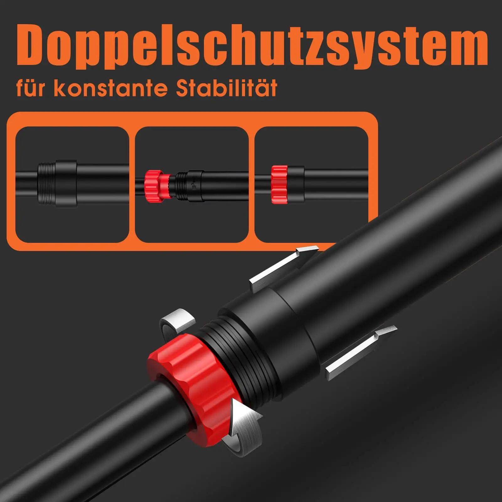 DH FitLife Klimmzugstange Türrahmen, Pull up Bar ohne Bohren, bis 200kg 3/7