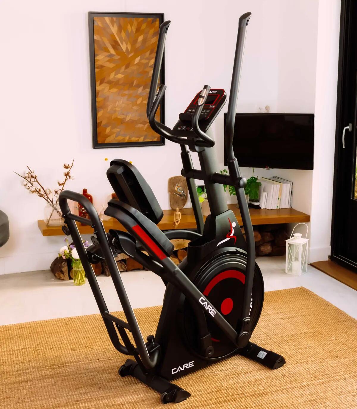 Vélo elliptique ELLIXIUM FD - CARE - pliable et connecté 8/15
