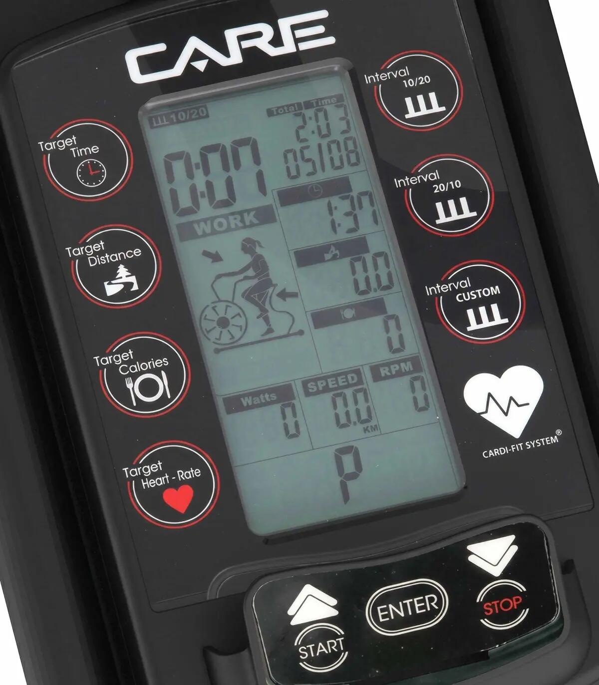 Air Bike hometrainer - CARE - CROSS-AIR - ergometer 7/10