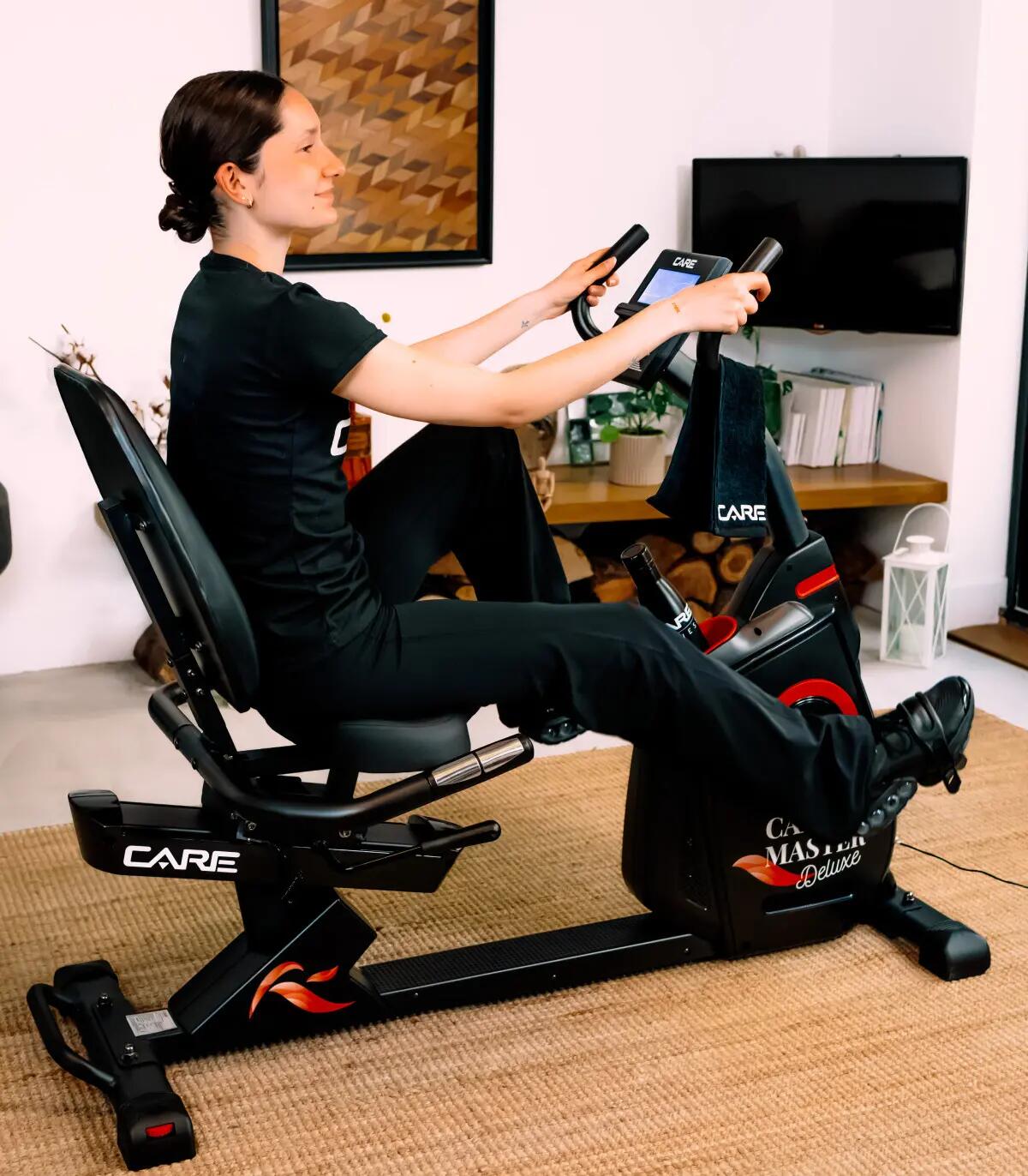 Halbliege-Heimtrainer - CARE - CARDIO MASTER DELUXE 6/13