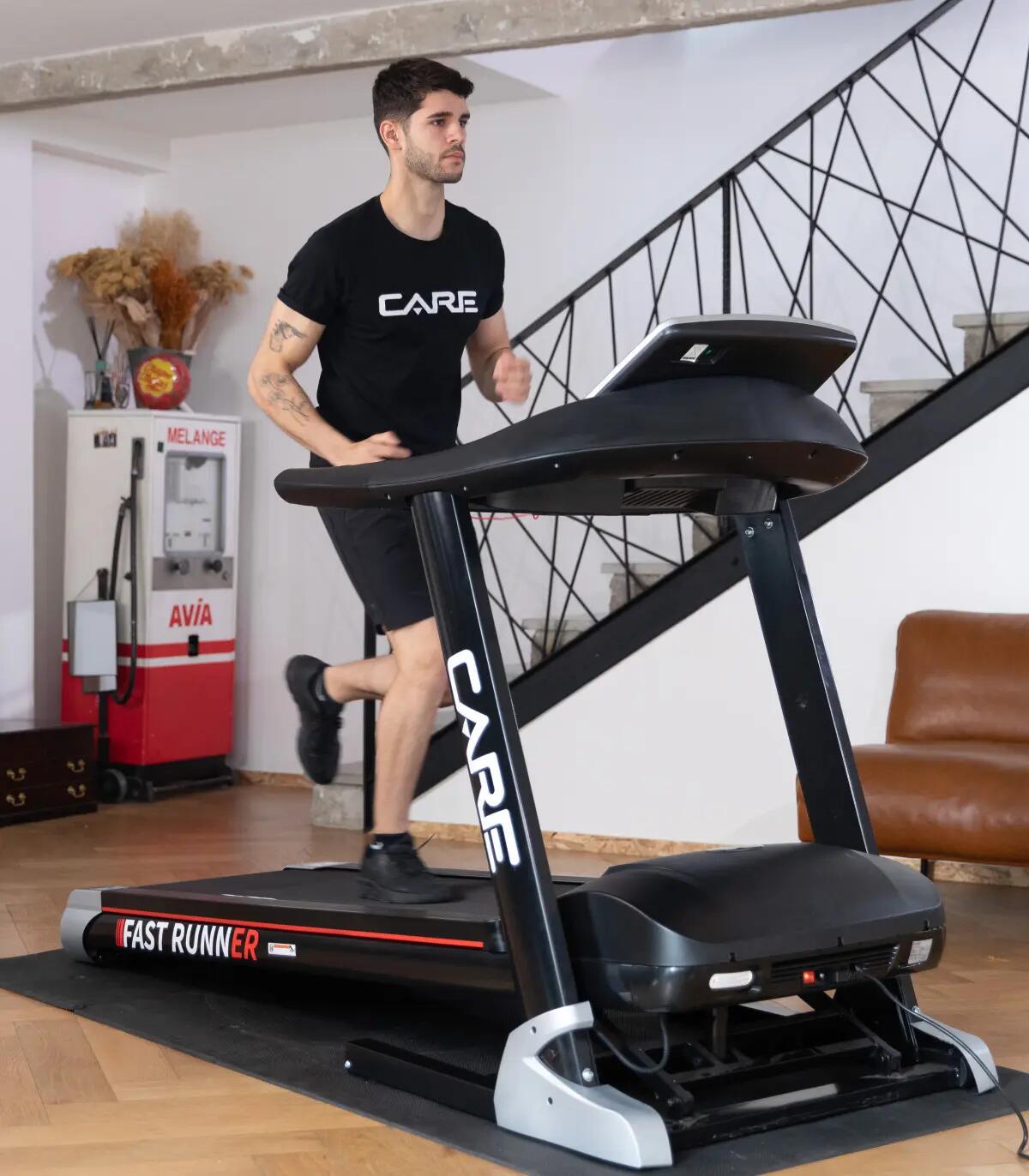 Tapis de course connecté - 22km/h - CARE - FAST RUNNER - KINOMAP 7/14