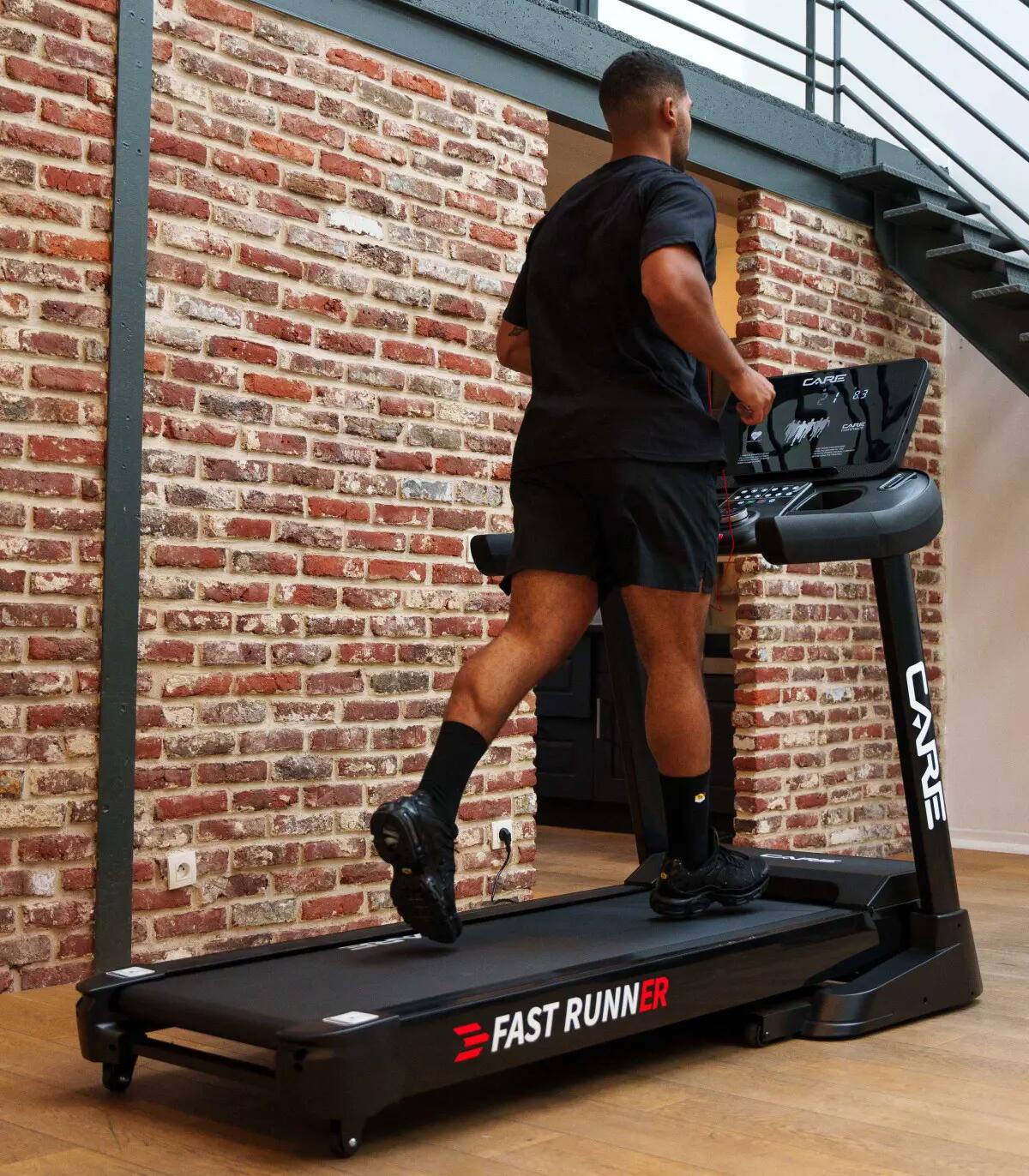 Tapis de course connecté 22 km/h - CARE - Fast Runner SP 8/14