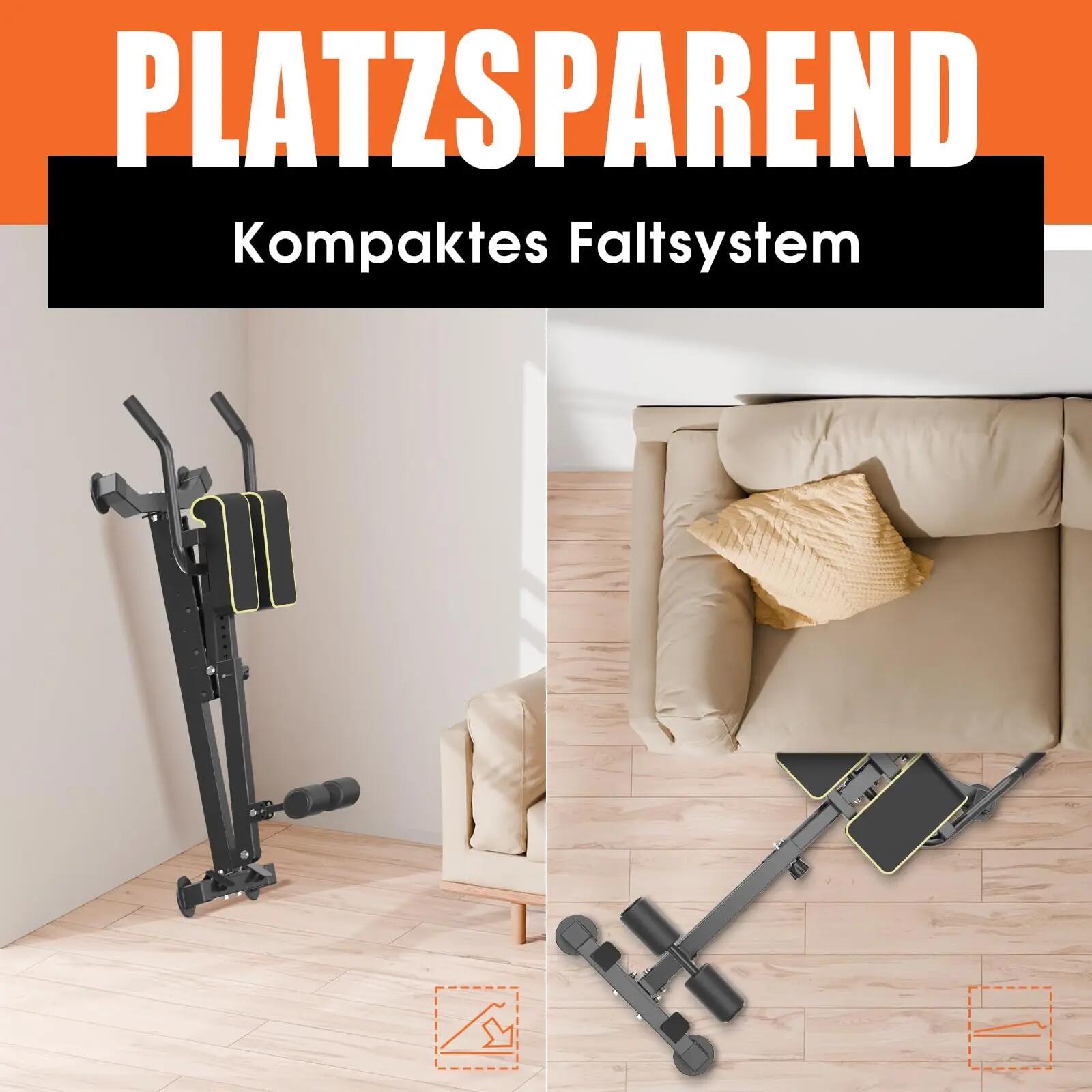 Rückenstrecker, 5-in-1 Hyperextension Rückentrainer bis 150 kg 5/7