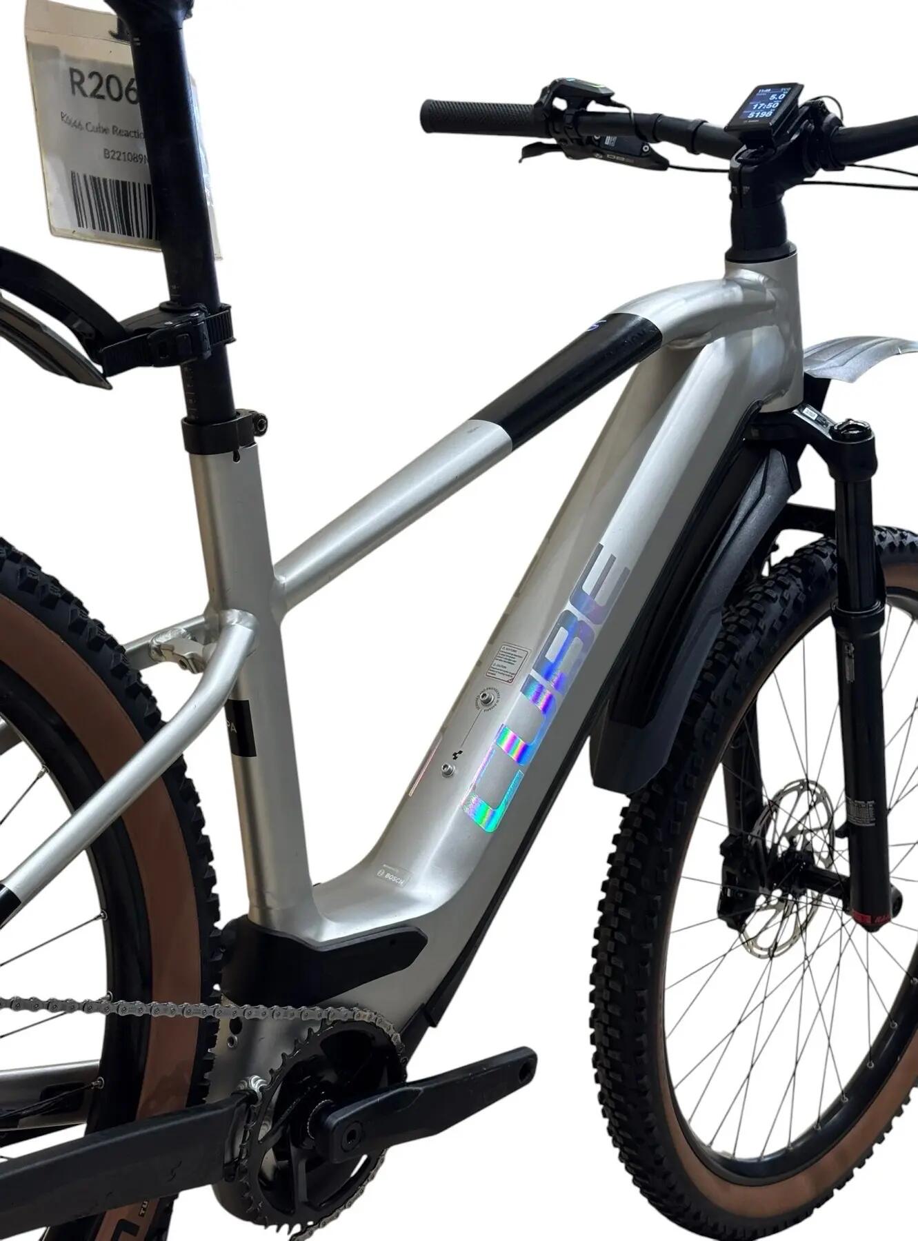 Refurbished - E-Mountainbike Cube Reaction Hybrid SLX 750 XT - Zeer goed 10/13
