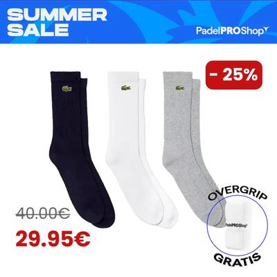 Sokken lacoste model calcetines lacoste classic sport azul marino bl voor mannen
