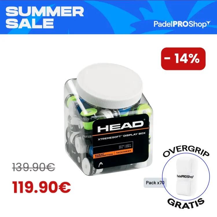 Overgrip de Pádel Head Overgrips Xtremesoft Display Multiccolor (x70) 1/5