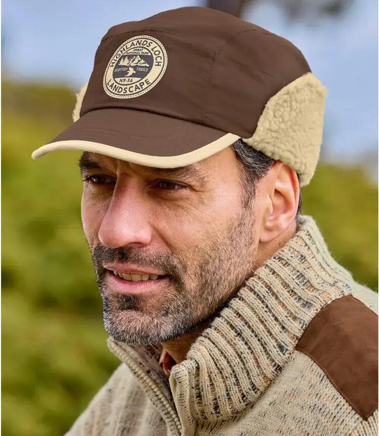 Casquette Cache-Oreilles Fourrée Sherpa  3/3