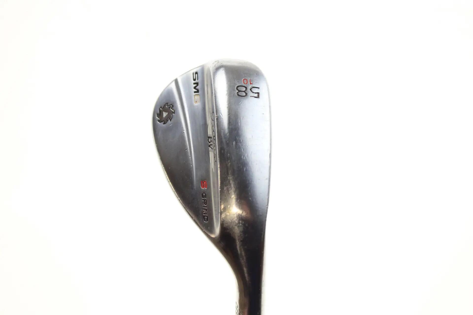 Seconde vie - Titleist Vokey SM6 Tour Chrome S Grind RH 58-deg Wedge - Good 2/5