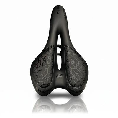 Fietszadel royal series gel - heren - selle racefiets mountainbike zadel fiets