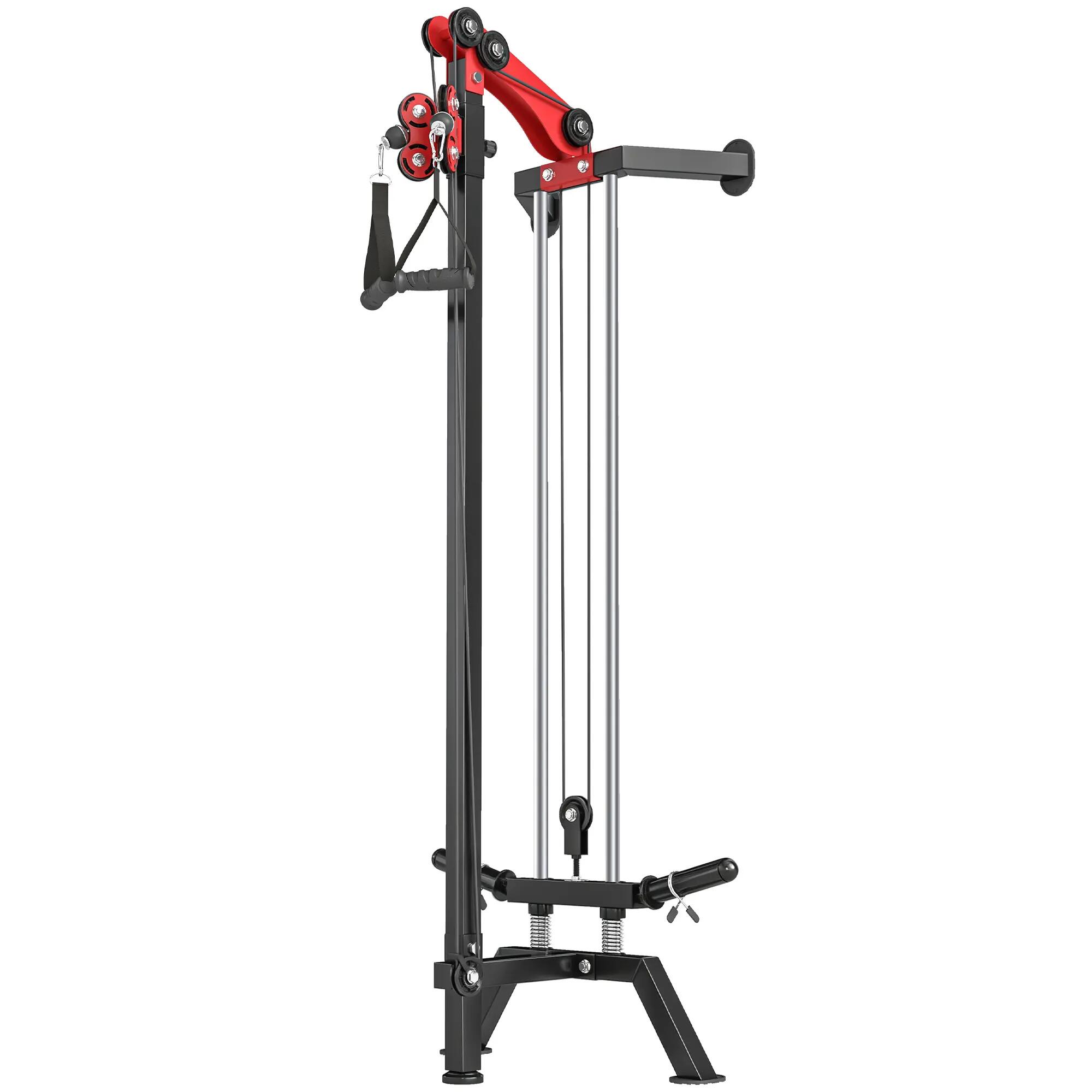 Machine à poulie musculation réglable contrepoids max. 60 Kg 5/5